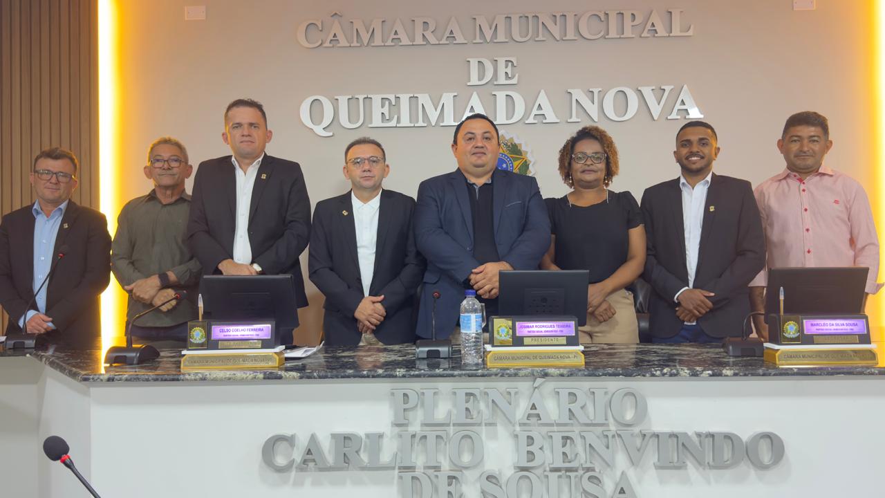 Câmara Municipal de Queimada Nova retoma trabalhos legislativos após recesso parlamentar